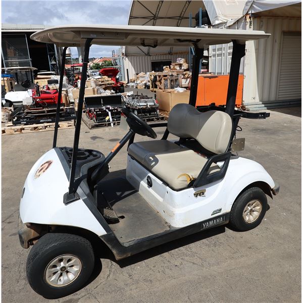 2019 Yamaha 70 DR2E19AC 2-Seat Golf Cart (Starts & Runs-See Video / Mechanical Issues)