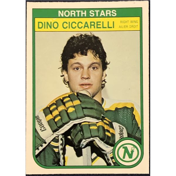 1982-83 O-PEE-CHEE DINO CICCARELLI (HOF) ROOKIE CARD