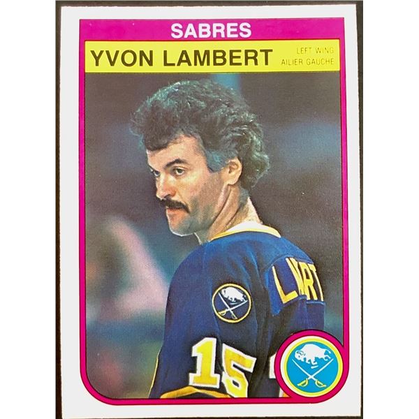 1982-83 O-PEE-CHEE YVON LAMBERT