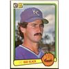 Image 1 : 1983 DONRUSS BUD BLACK ROOKIE CARD