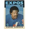 Image 1 : 1986 TOPPS ANDRE DAWSON (HOF)