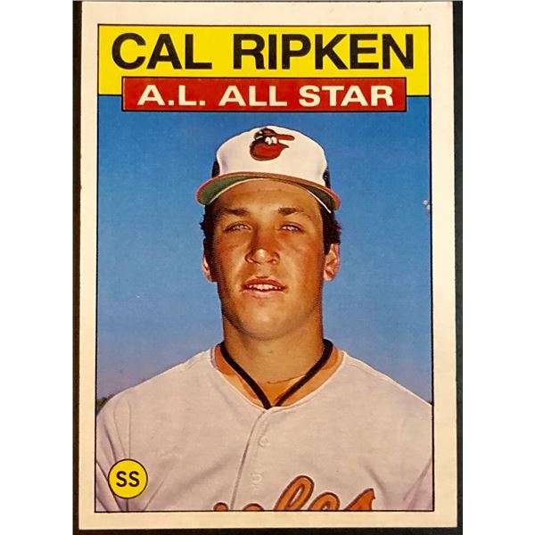 1986 TOPPS CAL RIPKEN JR. (HOF)