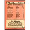 Image 2 : 1986 TOPPS CAL RIPKEN JR. (HOF)