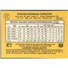 Image 2 : 1987 DONRUSS STEVE CARLTON (HOF)