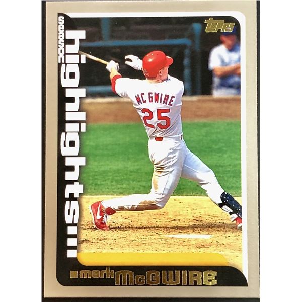 2000 TOPPS MARK McGWIRE