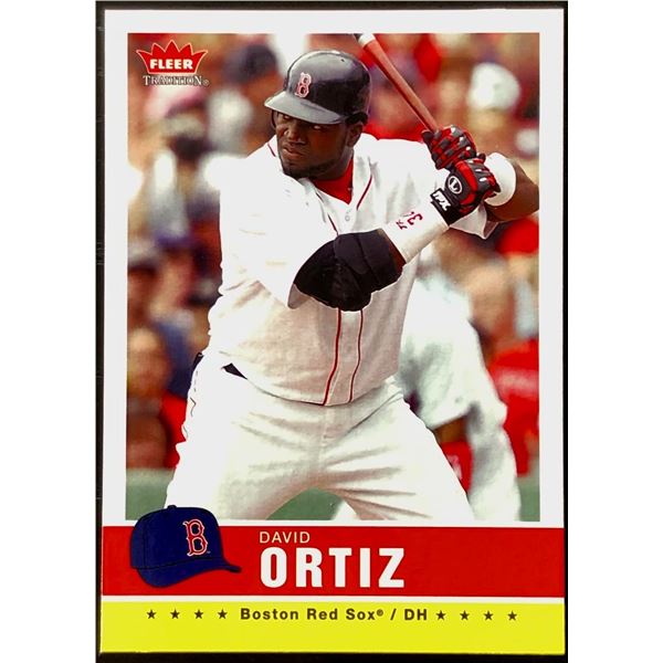 2006 FLEER DAVID ORTIZ (HOF)