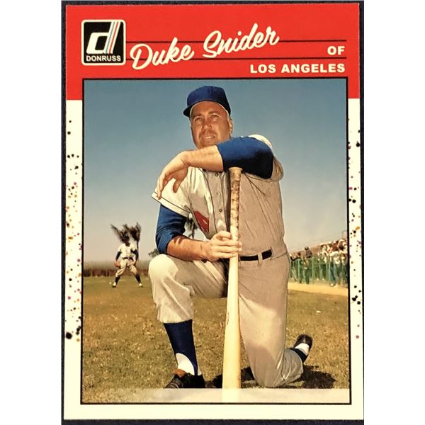 2023 DONRUSS RETRO DUKE SNIDER (HOF)