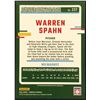Image 2 : 2023 DONRUSS YELLOW SPLASH WARREN SPAHN (HOF)