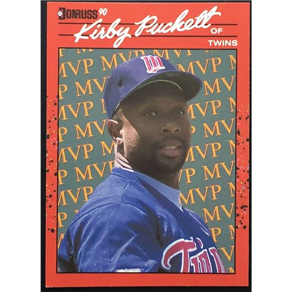 1990 DONRUSS KIRBY PUCKETT (HOF)