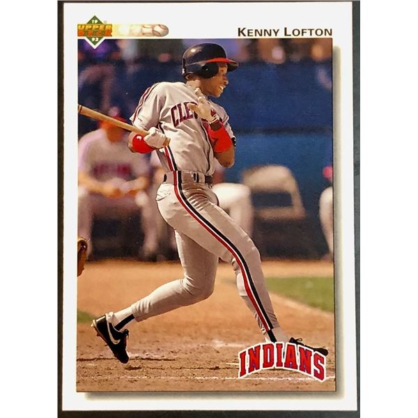 1992 UPPER DECK KENNY LOFTON ROOKIE CARD