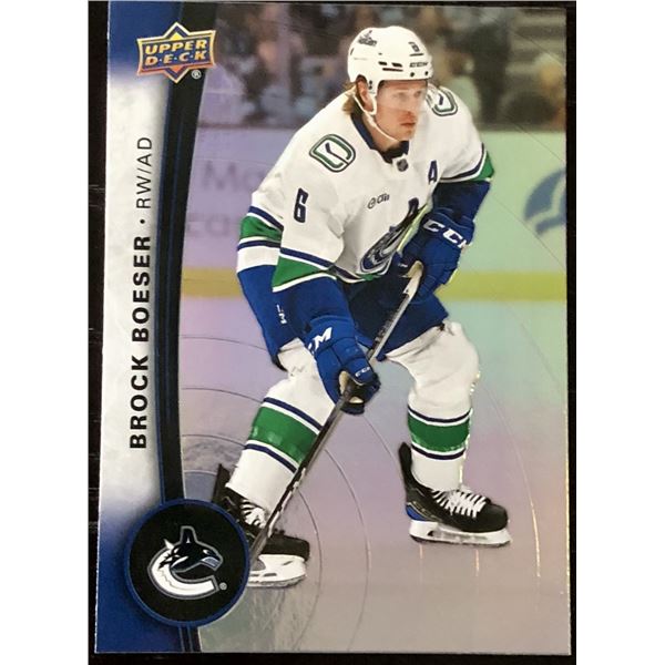 2025-26 UPPER DECK BROCK BOESER