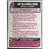Image 2 : 1977 TOPPS JOE DeLAMIELLEURE (HOF)