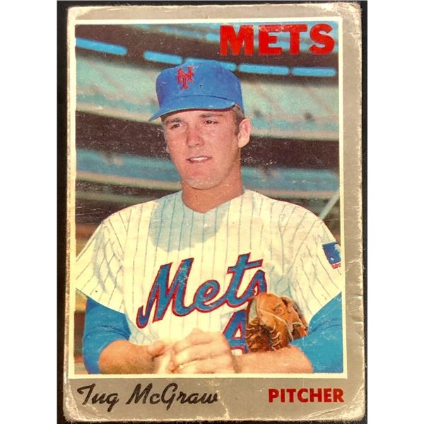 1970 O-PEE-CHEE TUG McGRAW
