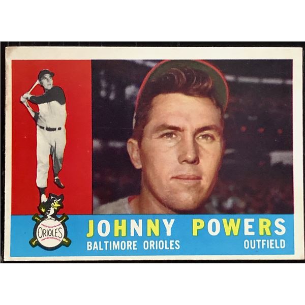 1960 TOPPS JOHNNY POWERS