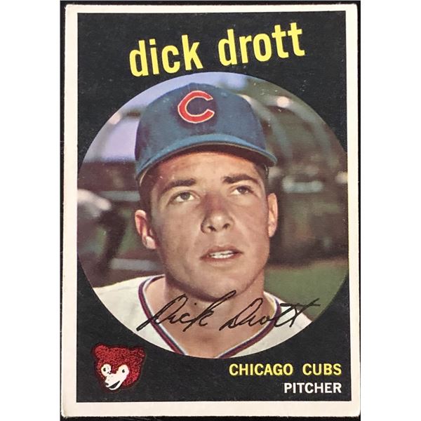 1959 TOPPS WHITEBACK DICK DROTT