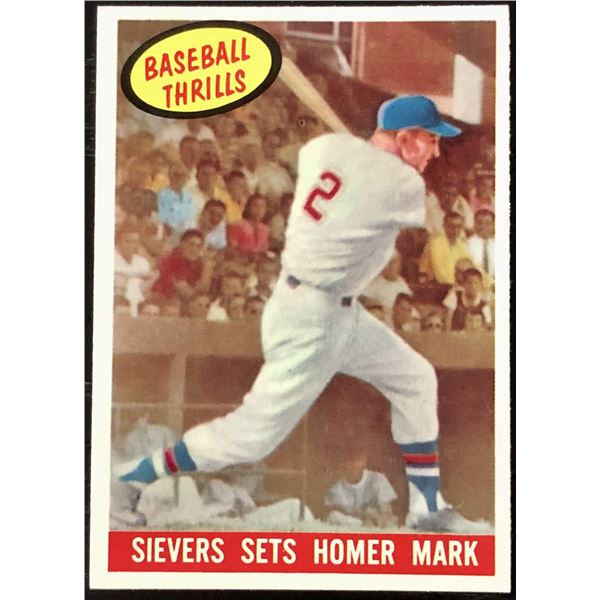 1959 TOPPS ROY SIEVERS