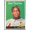 Image 1 : 1958 TOPPS JOE TAYLOR ROOKIE CARD