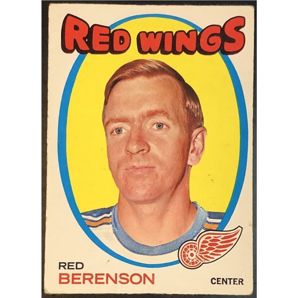 1971-72 O-PEE-CHEE RED BERENSON (HOF)
