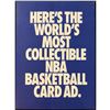 Image 2 : 1991 FLEER NBA PROMO SHEET - MICHAEL JORDAN (HOF)