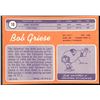 Image 2 : 1970 TOPPS BOB GRIESE (HOF)