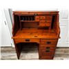 Image 1 : Vintage Roll Top Desk with Secret Drawer