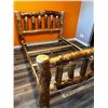 Image 1 : Queen Log Bed Frame