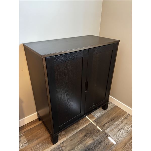 Black Storage Cabinet