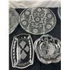 Image 3 : Ornate Glass Servingware