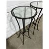 Image 2 : Glass Top Plant Stand / Side Tables