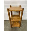 Image 1 : Three Tier Wooden Shelf