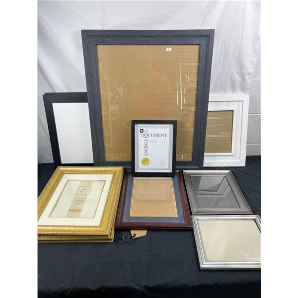 Assortment of Photo Frames