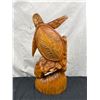 Image 1 : Carved Wooden Turtle