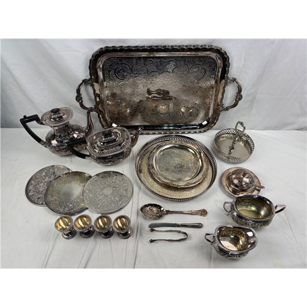 Plated Servingware Set