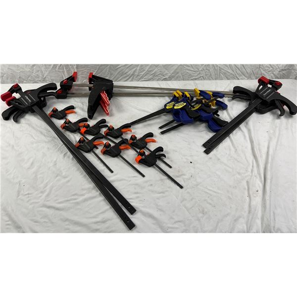 Assorted Bar Clamps