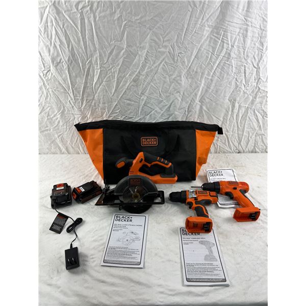 Black & Decker Power Tools & Bag