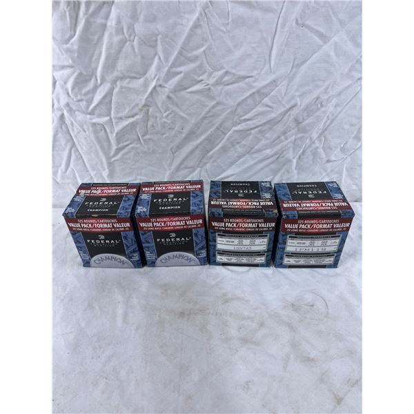 Federal Ammunition .22 Long Rifle Rounds
