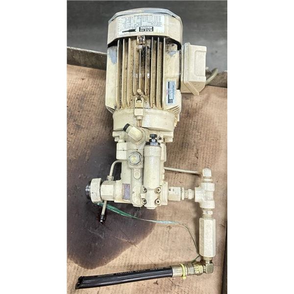 Nachi #PVS-0B-8N1-U-30 Piston Pump w/#UPV-0A-8N1-0.7-4-31 Uni Pump & #ICE34-1 Motor