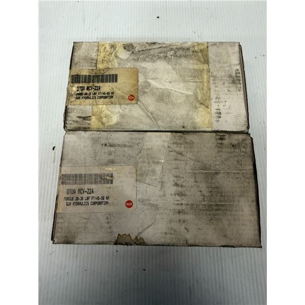 (2) Sun Hydraulics #DTDA MCV-224