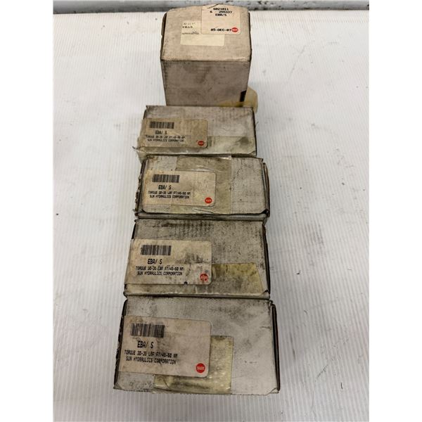 (5) Sun Hydraulics #EBA/S Check Valves