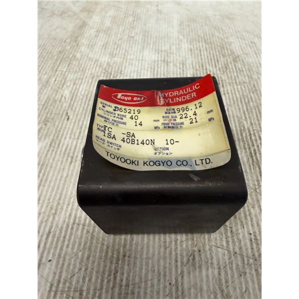 Toyo Oki #TC-SA 1SA 40B140N Hydraulic Cylinder