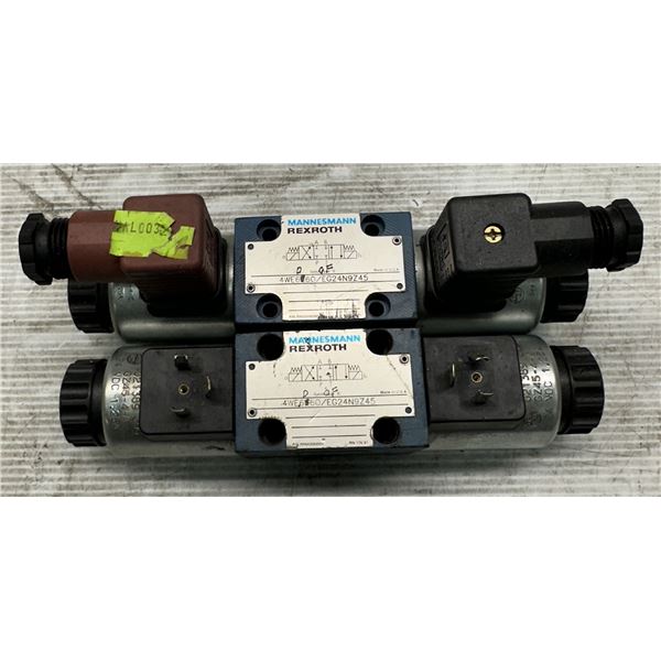 (2) Rexroth #4WE6D60/EG24N9Z45 Valves