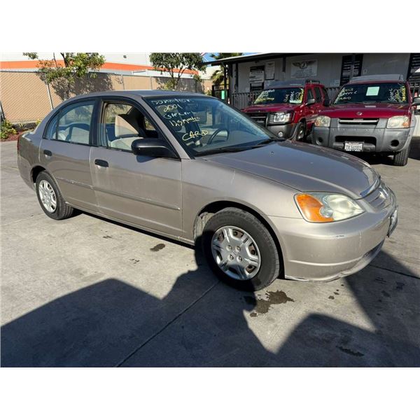 HOND CIVIC 2001 APP  DUP/T-DON