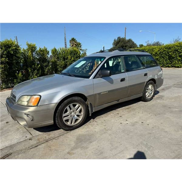 SUBA OUTBACK 2003 T-DON - SMOG