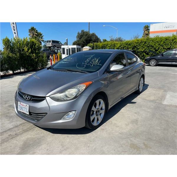 HYUN ELANTRA 2013 T-REPO 2 DAYS