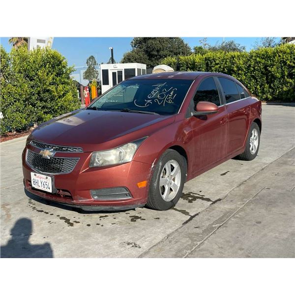 CHEV CRUZE 2012 SALV T/DONATION