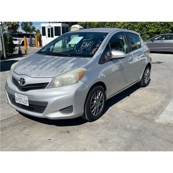 TOYT YARIS 2013 APPT/DUP-T SMOG