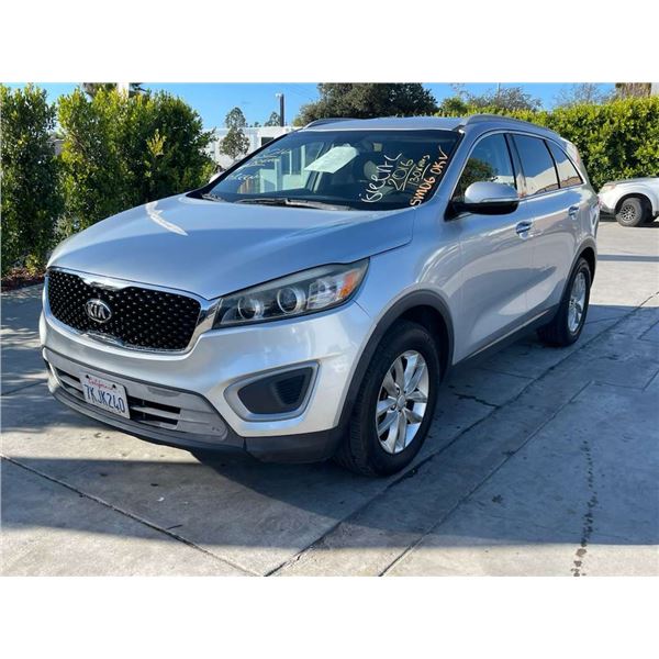 KIA SORENTO 2016 T-REPO-SMOG-2 DAYS
