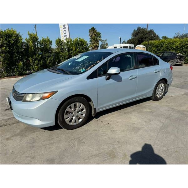 HOND CIVIC 2012 O/S-T SMOG-2 DAYS