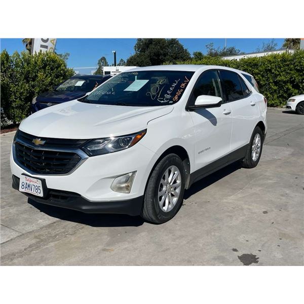 CHEV EQUINOX 2018 T-SMOG -2 DAYS