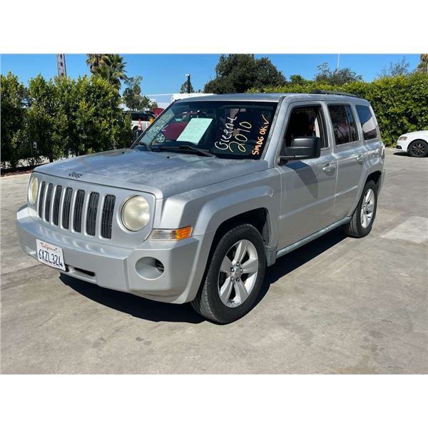 JEEP  PATRIOT 2010 APPT/DUP-T SMOG